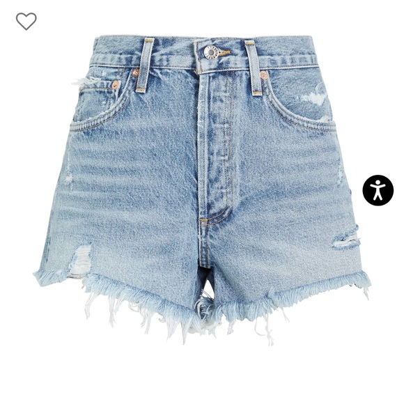 Agolde Parker Vintage Cut Off Short - Picture 3 of 5